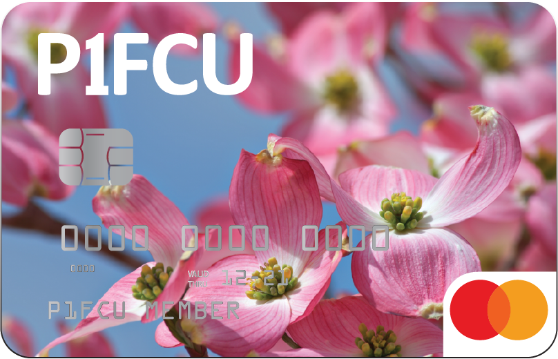 Dogwood flowers P1FCU card