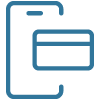 Phone and card icon